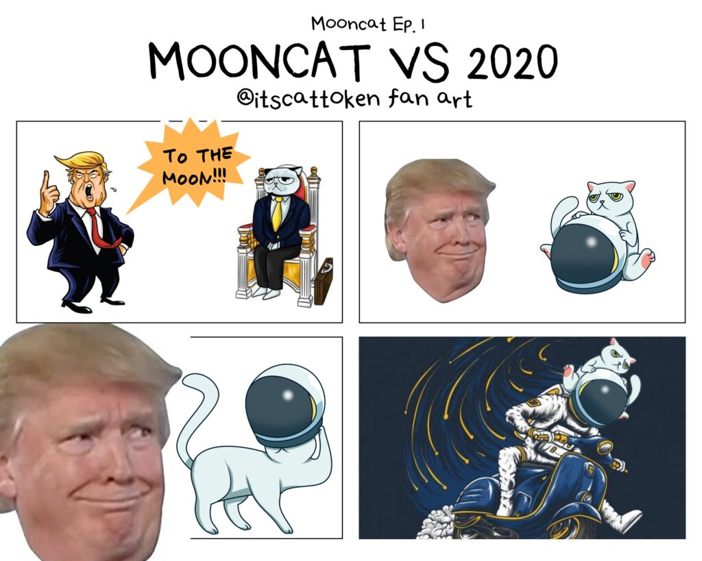 Mooncat and BTC